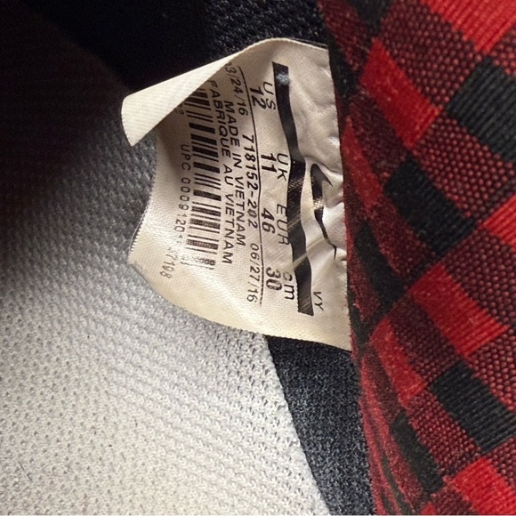 Nike Air Force 1 Low '07 LV8 Light Taupe with Buffalo Check Size Mens 12 - Picture 10 of 10